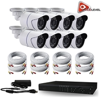 AceLevel 16 Channel HD AHD DVR Kit with 8 x Bullet Cameras and 2TB Acelevel, 16, Channel, HD, AHD, DVR, Kit, 2TB, Bullet, Camera, Cameras