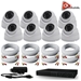 Acelevel 16 Channel HD AHD Kit with 8 x 720P Dome Cameras and 2TB - SET-DVR-16CH3-TYA-8D