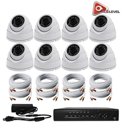 AceLevel 8 Channel HD AHD DVR Kit with 8 x 1080P Night Vision Weatherproof Dome Cameras and 1TB Acelevel, 8, Channel, HD, AHD, DVR, Kit, 1080P, Night, Vision, Weatherproof, Dome, Cameras, 1TB