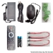 AceLevel 16 Channel NVR: 16xPoE, 4K & H.265 Network Video Recorder, 160Mbps, HDMI/VGA, 2 SATA - NVR-16CH3-P16A-0TB