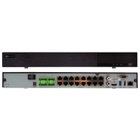 AceLevel 16 Channel NVR: 16xPoE, 4K & H.265 Network Video Recorder, 160Mbps, HDMI/VGA, 2 SATA acelevel, 16, channel, nvr, poe, playback, sata