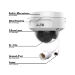 LTS CMIP7342W-28MDA 4MP Dome Network Camera 2.8mm Lens Built-in Mic - CAM-CMIP7342W-28MDA