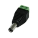 2.1 x 5.5mm Male Jack DC Power Adapter for CCTV Cameras - CON-MPA