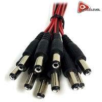 AceLevel CCTV Security Camera DC Male Power Plug Pigtail Cables - 10 Pack AceLevel, CCTV, Security, Camera, DC, Male, Power, Plug, Pigtail, Cables, 10, Pack