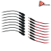 AceLevel CCTV Security Camera DC Male/Female Power Plug Pigtail Cables - 8 Pairs - PIGTAILMF